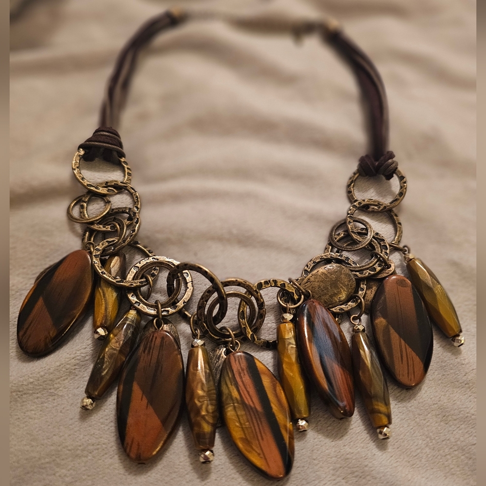 Elegant Multicolor Statement Necklace